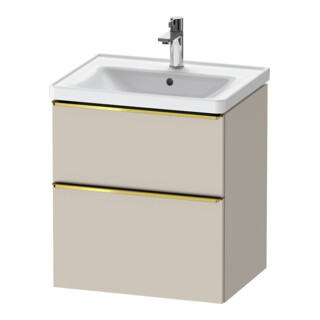 Duravit Waschtischunterschrank D-Neo 58,4x45,2x62,5cm, 1 Kast, g pol/Taupe ma