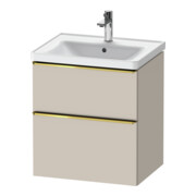 Duravit Waschtischunterschrank D-Neo 58,4x45,2x62,5cm, 1 Kast, g pol/Taupe ma