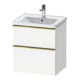 Duravit Waschtischunterschrank D-Neo 58,4x45,2x62,5cm, 1 Kast, g pol/weiß ma-1