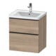 Duravit Waschtischunterschrank D-Neo 58,4x45,2x62,5cm, 1 Kast, sw/Ei marm.-1