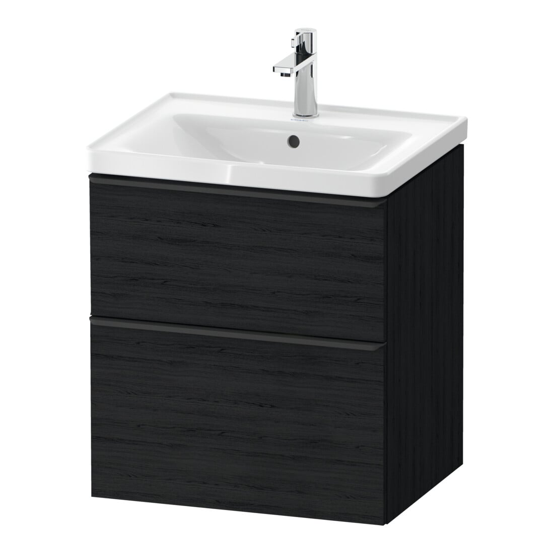 Duravit Waschtischunterschrank D-Neo 58,4x45,2x62,5cm, 1 Kast, sw/Ei sw