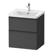 Duravit Waschtischunterschrank D-Neo 58,4x45,2x62,5cm, 1 Kast, sw/Grap ma