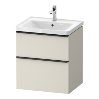 Duravit Waschtischunterschrank D-Neo 58,4x45,2x62,5cm, 1 Kast, sw/Taup ma