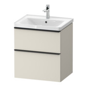 Duravit Waschtischunterschrank D-Neo 58,4x45,2x62,5cm, 1 Kast, sw/Taup ma