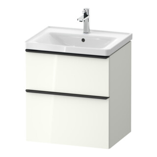 Duravit Waschtischunterschrank D-Neo 58,4x45,2x62,5cm, 1 Kast, sw/w hgl