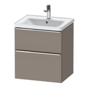 Duravit Waschtischunterschrank D-Neo 58,4x45,2x62,5cm, 1 Schubk., ch/Bas matt