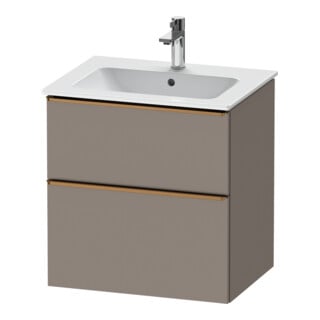 Duravit Waschtischunterschrank D-Neo 61x46,2cm, b geb/Bas m, 1 Kast, 1 Ausz.