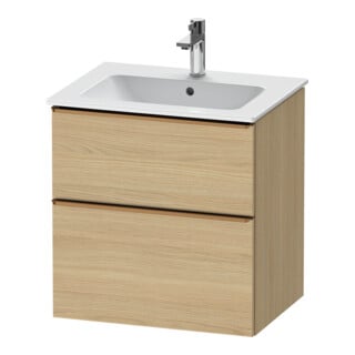 Duravit Waschtischunterschrank D-Neo 61x46,2cm, b geb/Ei N, 1 Kast, 1 Ausz.