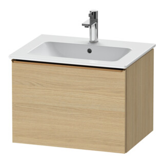 Duravit Waschtischunterschrank D-Neo 61x46,2cm, b geb/Ei Nat, 1 Ausz., wandhängend