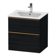 Duravit Waschtischunterschrank D-Neo 61x46,2cm, b geb/Ei s, 1 Kast, 1 Ausz.