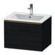 Duravit Waschtischunterschrank D-Neo 61x46,2cm, b geb/Ei sw, 1 Ausz., wandhängend-1