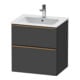Duravit Waschtischunterschrank D-Neo 61x46,2cm, b geb/Gra m, 1 Kast, 1 Ausz.-1