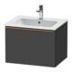 Duravit Waschtischunterschrank D-Neo 61x46,2cm, b geb/Gra ma, 1 Ausz., wandhängend-1