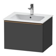 Duravit Waschtischunterschrank D-Neo 61x46,2cm, b geb/Gra ma, 1 Ausz., wandhängend