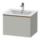 Duravit Waschtischunterschrank D-Neo 61x46,2cm, b geb/grau ma, 1 Ausz., wandhängend-1