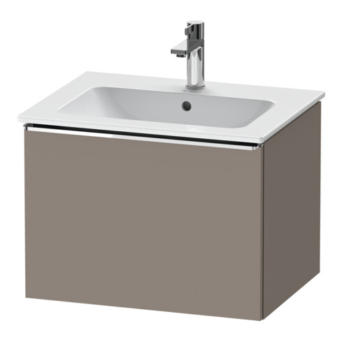 Duravit Waschtischunterschrank D-Neo 61x46,2cm, ch/Bas ma, 1 Ausz., wandhängend
