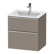 Duravit Waschtischunterschrank D-Neo 61x46,2cm, ch/Bas ma, 1 Schubk., 1 Ausz.
