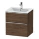 Duravit Waschtischunterschrank D-Neo 61x46,2cm, ch/nb d, 1 Schubk., 1 Ausz.-1