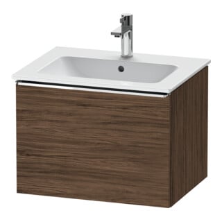 Duravit Waschtischunterschrank D-Neo 61x46,2cm, ch/nb dkl., 1 Ausz., wandhängend
