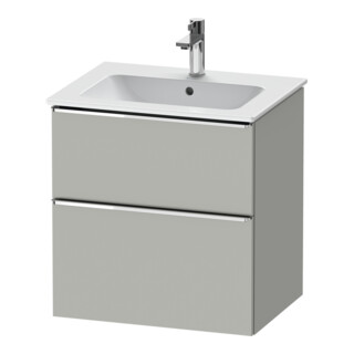 Duravit Waschtischunterschrank D-Neo 61x46,2cm, chr/Bet m, 1 Schubk., 1 Ausz.