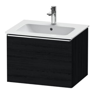 Duravit Waschtischunterschrank D-Neo 61x46,2cm, chr/Eiche sw, 1 Ausz., wandhängend
