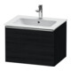 Duravit Waschtischunterschrank D-Neo 61x46,2cm, chr/Eiche sw, 1 Ausz., wandhängend-1