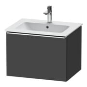 Duravit Waschtischunterschrank D-Neo 61x46,2cm, chr/Grap ma, 1 Ausz., wandhängend