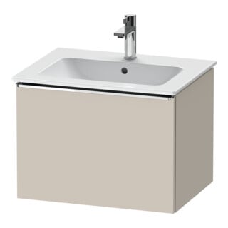 Duravit Waschtischunterschrank D-Neo 61x46,2cm, chr/Taup ma, 1 Ausz., wandhängend