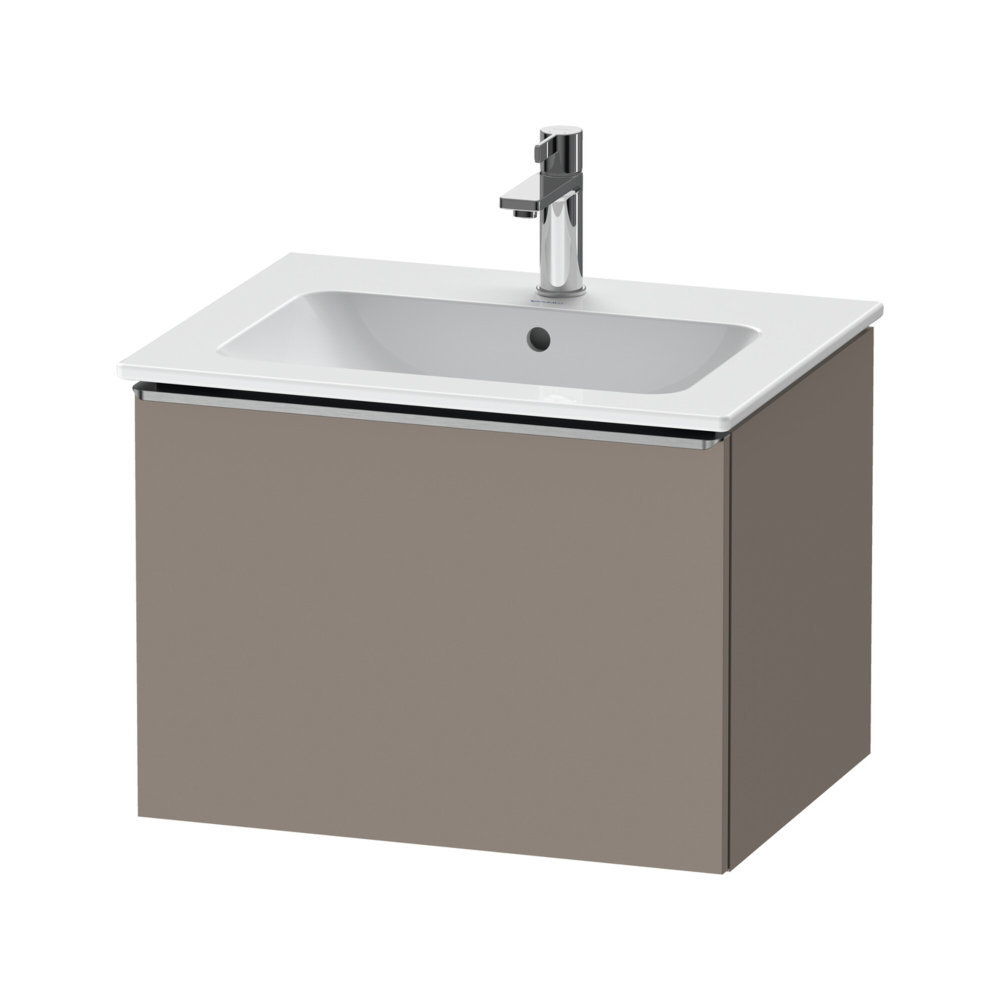Duravit Waschtischunterschrank D-Neo 61x46,2cm, ES geb/Bas ma, 1 Ausz., wandhängend