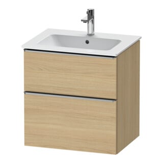 Duravit Waschtischunterschrank D-Neo 61x46,2cm, ES geb/Ei N, 1 Kast, 1 Ausz.