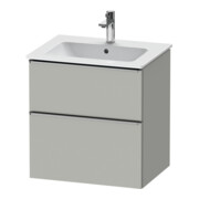 Duravit Waschtischunterschrank D-Neo 61x46,2cm, ES geb/gr m, 1 Kast, 1 Ausz.