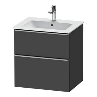 Duravit Waschtischunterschrank D-Neo 61x46,2cm, ES geb/Gra m, 1 Kast, 1 Ausz.