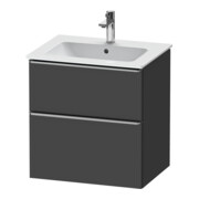 Duravit Waschtischunterschrank D-Neo 61x46,2cm, ES geb/Gra m, 1 Kast, 1 Ausz.