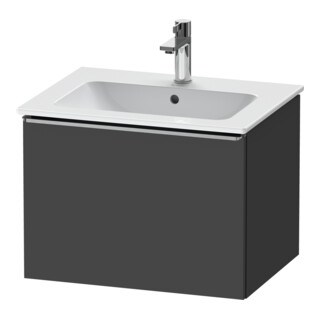 Duravit Waschtischunterschrank D-Neo 61x46,2cm, ES geb/Gra ma, 1 Ausz., wandhängend