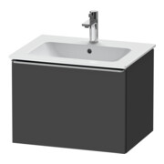 Duravit Waschtischunterschrank D-Neo 61x46,2cm, ES geb/Gra ma, 1 Ausz., wandhängend