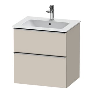 Duravit Waschtischunterschrank D-Neo 61x46,2cm, ES geb/Ta m, 1 Kast, 1 Ausz.