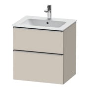 Duravit Waschtischunterschrank D-Neo 61x46,2cm, ES geb/Ta m, 1 Kast, 1 Ausz.