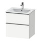 Duravit Waschtischunterschrank D-Neo 61x46,2cm, ES geb/w m, 1 Kast, 1 Ausz.-1