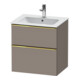 Duravit Waschtischunterschrank D-Neo 61x46,2cm, g pol/Bas m, 1 Kast, 1 Ausz.-1
