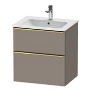 Duravit Waschtischunterschrank D-Neo 61x46,2cm, g pol/Bas m, 1 Kast, 1 Ausz.