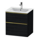 Duravit Waschtischunterschrank D-Neo 61x46,2cm, g pol/Ei s, 1 Kast, 1 Ausz.-1