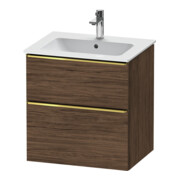 Duravit Waschtischunterschrank D-Neo 61x46,2cm, g pol/Nu d, 1 Kast, 1 Ausz.