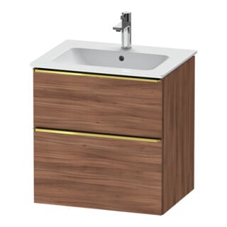Duravit Waschtischunterschrank D-Neo 61x46,2cm, g pol/Nu N, 1 Kast, 1 Ausz.