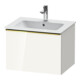 Duravit Waschtischunterschrank D-Neo 61x46,2cm, g pol/w hgl, 1 Ausz., wandhängend-1