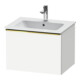 Duravit Waschtischunterschrank D-Neo 61x46,2cm, g pol/weiß ma, 1 Ausz., wandhängend-1