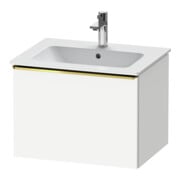 Duravit Waschtischunterschrank D-Neo 61x46,2cm, g pol/weiß ma, 1 Ausz., wandhängend