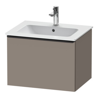 Duravit Waschtischunterschrank D-Neo 61x46,2cm, sw/Bas ma, 1 Ausz., wandhängend