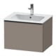 Duravit Waschtischunterschrank D-Neo 61x46,2cm, sw/Bas ma, 1 Ausz., wandhängend-1