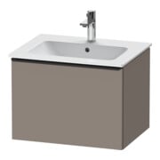 Duravit Waschtischunterschrank D-Neo 61x46,2cm, sw/Bas ma, 1 Ausz., wandhängend