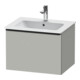 Duravit Waschtischunterschrank D-Neo 61x46,2cm, sw/gr ma, 1 Ausz., wandhängend-1